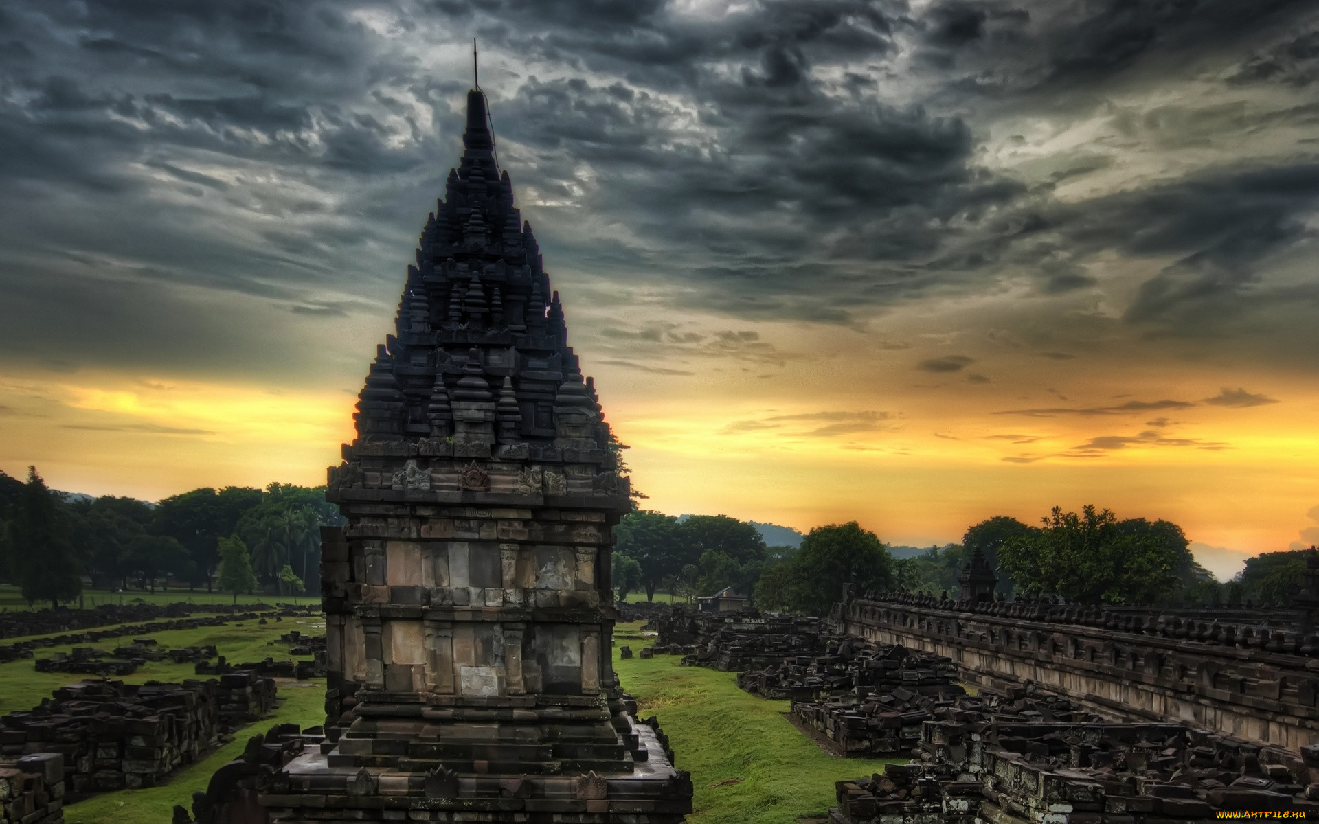 the, ruins, of, prambanan, in, yogyakarta, , , , 